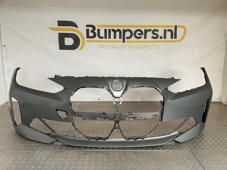 Bumper BMW i4 G26 Grand Coupe 21-24 51118738585 Voorbumper K, Auto-onderdelen, Carrosserie, Bumper, Voor, Gebruikt, 6 maanden garantie
