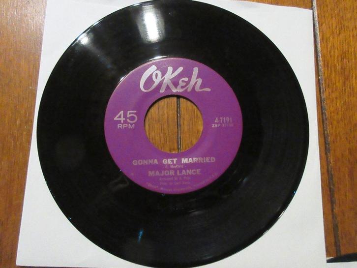 Major Lance - The matador / gonna get married   NM Okeh, CD & DVD, Vinyles Singles, Utilisé, Single, R&B et Soul, 7 pouces, Enlèvement ou Envoi