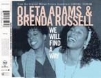 OLETA ADAMS & BRENDA RUSSEL - WE WILL FIND A WAY CD SINGLE, Cd's en Dvd's, Cd Singles, 1 single, Gebruikt, R&B en Soul, Maxi-single