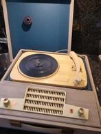 Vintage draagbare platenspeler voor onderdelen, Audio, Tv en Foto, Platenspelers, Ophalen, Platenspeler
