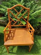 Ensemble 2 fauteuils et 4 chaises Chippendale en faux bambou