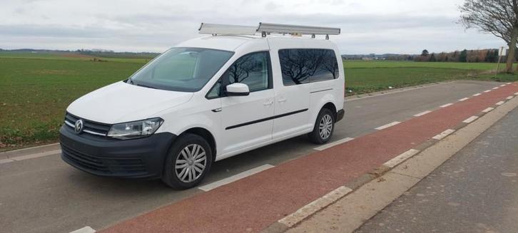 Volkswagen Caddy, Auto's, Volkswagen, Particulier, Caddy Maxi, Diesel, Euro 6, Overige carrosserie, 6 deurs, Handgeschakeld, Wit