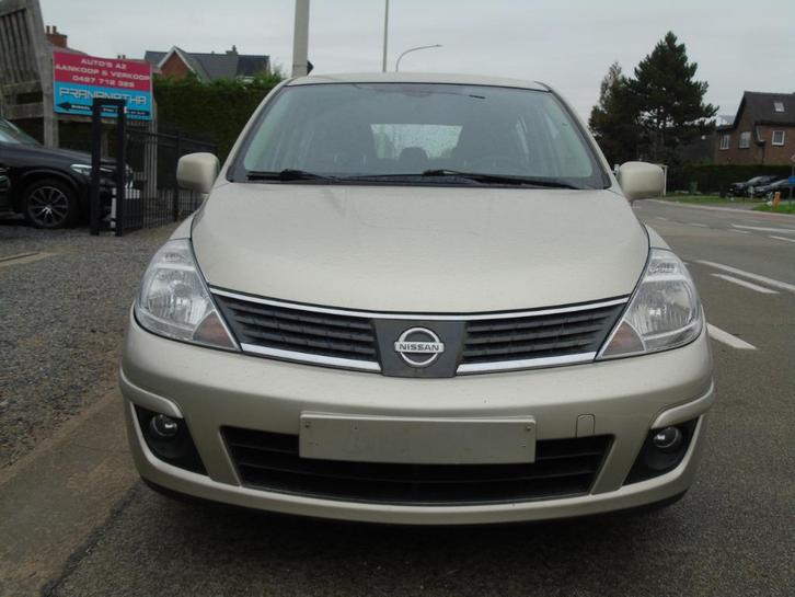 Nissan Tiida 1.6i Benzine * 07/2009 *Digitale Airco, Auto's, Nissan, Bedrijf, Te koop, ABS, Airbags, Airconditioning, Bluetooth