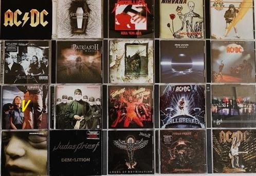 36 CD HARD ROCK & METAL, CD & DVD, CD | Hardrock & Metal, Utilisé, Enlèvement ou Envoi