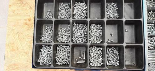 Vijzen schroeven assortiment koffer BERNER, Doe-het-zelf en Bouw, IJzerwaren en Bevestigingsmiddelen, Gebruikt, Schroeven, Ophalen of Verzenden
