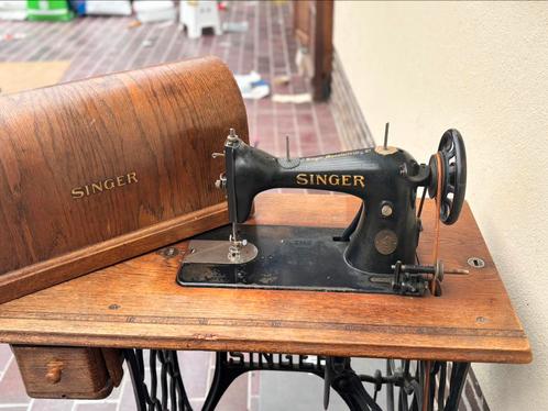 Authentieke Singer naaimachine uit 1908, Antiek en Kunst, Antiek | Naaimachines, Ophalen