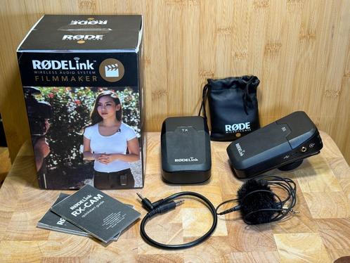 Rode RODELink Filmmaker Kit (Lavalier) draadloze microfoon, Audio, Tv en Foto, Videocamera's Digitaal, Gebruikt, Overige typen