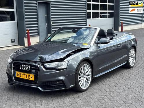 Audi A5 Cabriolet 1.8 TFSI Sport Edition Open Days , Cabrio, Auto diversen, Ongevalwagen, Audi, Automaat, Benzine, Cabriolet, Zilver of Grijs