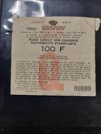 Ticket voetbalfinale 1975 Anderlecht, Verzenden