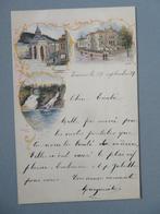 1897 Verviers Watervallen Coo Le Pouhon Spa Luik, Enlèvement ou Envoi, Avant 1920, Non affranchie, Liège