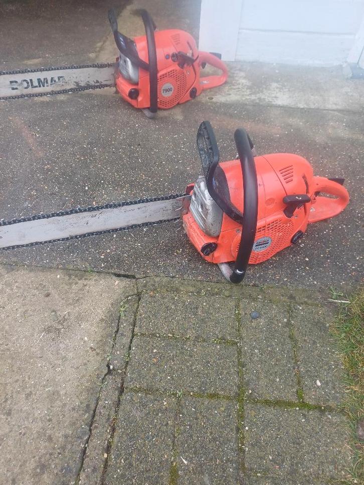 2 dolmar kettingzagen, Tuin en Terras, Hand-tuingereedschap, Gebruikt, Overige soorten, Ophalen