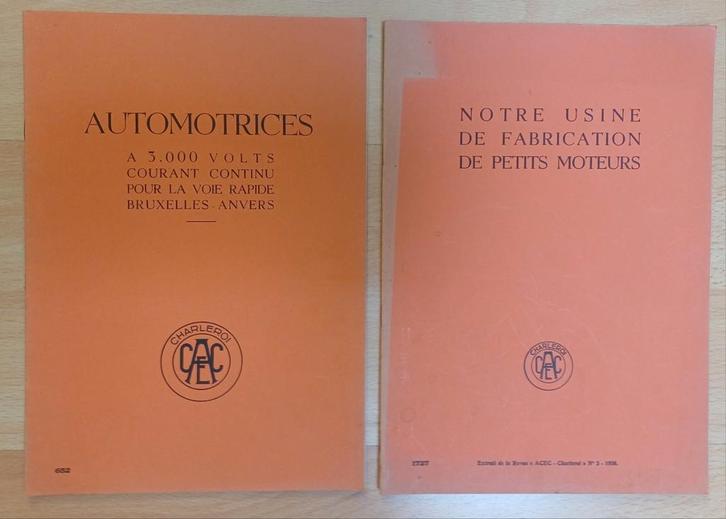 NMBS ACEC AUTOMOTRICES a 3000V, Verzamelen, Spoorwegen en Tram, Zo goed als nieuw, Ophalen of Verzenden