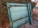 Dubbele betafence poort, Tuin en Terras, Ophalen, Zo goed als nieuw