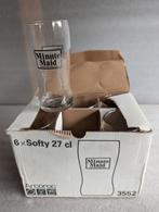 6 glazen Minute Maid in doos, Ophalen, Zo goed als nieuw