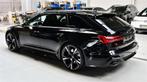 Audi RS6 4.0 V8 TFSI Quattro - PANO / NAVI / CAMERA / ACC, 5 places, Cuir, Noir, Break