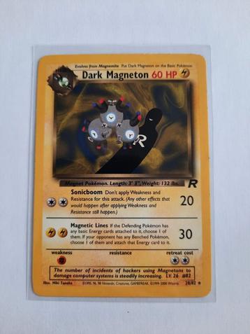 Dark magneton team rocket, Enlèvement ou Envoi, Comme neuf, Booster