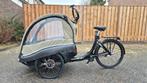 bakfiets Winther Kangaroo de Luxe elektrisch, Fietsen en Brommers, Overige merken, Gebruikt, Huif, Ophalen of Verzenden