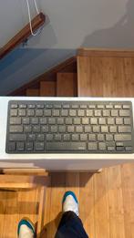 Hama KEY4ALL X300 zwart draadloze toetsenbord, Azerty, Ergonomisch, Zo goed als nieuw, Draadloos