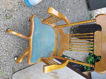 Chaise de bureau vintage  beschikbaar voor biedingen