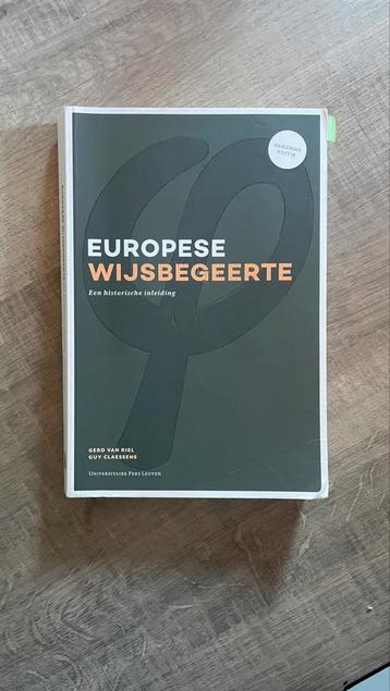 Gerd Van Riel - Europese wijsbegeerte beschikbaar voor biedingen