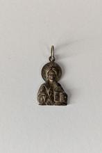 Antieke zilveren hanger van Jezus Christus, Verzenden, Zilver, Hanger