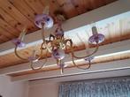 klassieke porseleinen kroonluchter, 6 lichtpunten, Ophalen