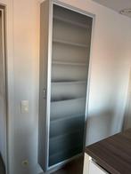 Meuble à CD design - aluminium - 1906520 - porte vitrée, Moins de 25 cm, Verre, Moins de 150 cm, Comme neuf