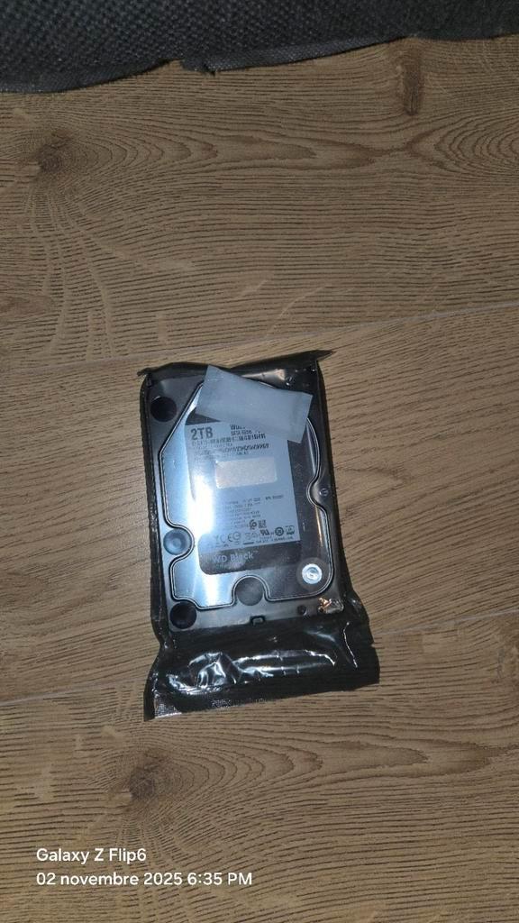WD Black harde schijf van 2 TB - nieuw, nooit gebruikt, Computers en Software, Harde schijven, Nieuw, Ophalen