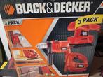 Black&Decker 3pack (nooit gebruikt)., Doe-het-zelf en Bouw, Zo goed als nieuw, Ophalen