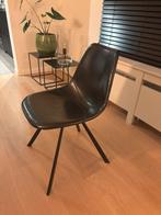 Eetkamerstoelen Dutchbone - 6 stuks, Huis en Inrichting, Stoelen, Ophalen, Gebruikt, Zwart, Leer