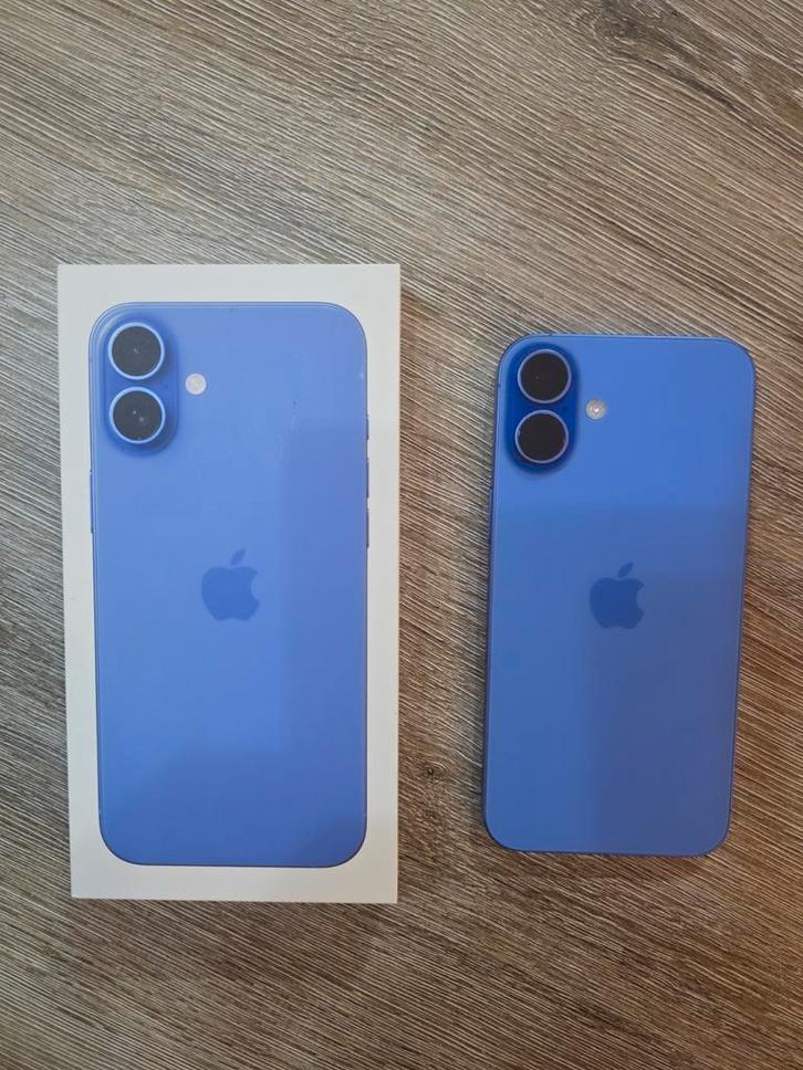 IPHONE 16 PLUS 128GB ULTRAMARINE BLUE[96%], Telecommunicatie, Mobiele telefoons | Apple iPhone, iPhone 16, Ophalen of Verzenden