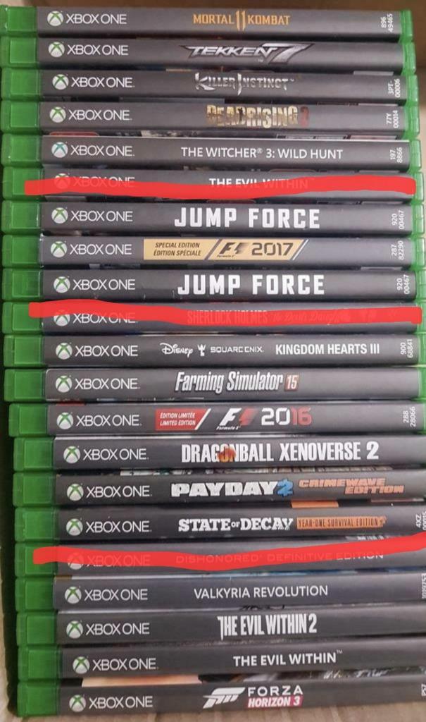 Divers jeux Xbox One, Consoles de jeu & Jeux vidéo, Jeux | Xbox One, Enlèvement ou Envoi