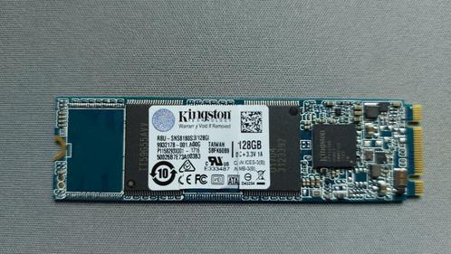 Kingston RBU-SNS8180S3/128GI - 128GB M.2 2280 SATA III SSD, Computers en Software, Harde schijven, Gebruikt, Laptop, Intern, SSD