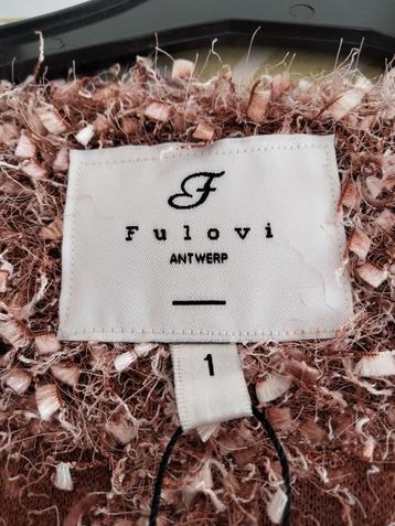 Mooie jas/gilet.lange mouwen.merk Fulovi Antwerp, Enlèvement ou Envoi, Comme neuf