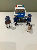 Playmobil politiewagen 2 agenten vangen dief + politiehond, Ophalen of Verzenden