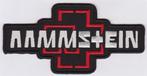 Rammstein stoffen opstrijk patch embleem #1, Verzamelen, Verzenden, Nieuw, Kleding