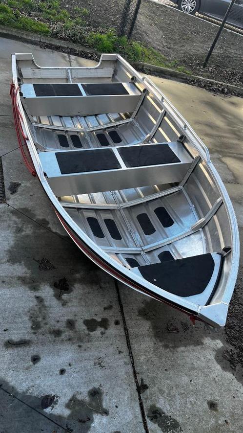 Emok v380, Watersport en Boten, Sloepen, Zo goed als nieuw, Tot 10 pk, 3 tot 6 meter, Geen motor, Aluminium, Snelvarend, Ophalen