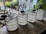 4 Nieuwe Ibiza/Boho lampen zeer unieke exemplaren, 50 tot 75 cm, Nieuw, Ophalen of Verzenden, Metaal