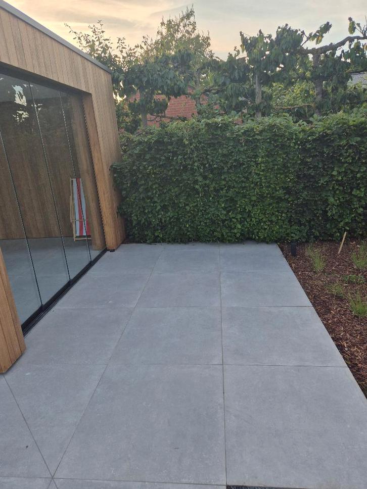 Terrastegels Pamesa Mosel Ash 90x90x20 ca. 9m², Tuin en Terras, Tegels en Klinkers, Nieuw, Terrastegels, Keramiek, 5 tot 10 m²