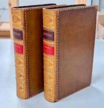 James Emerson TENNENT CEYLON An Account of the Island 1860 beschikbaar voor biedingen