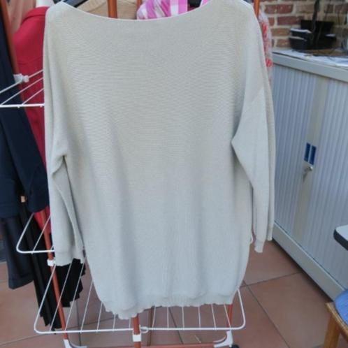 Pull nieuw turquoise lurex Fabiana Filippi mt 42-44 (it 46), Kleding | Dames, Truien en Vesten, Nieuw, Maat 42/44 (L), Overige kleuren