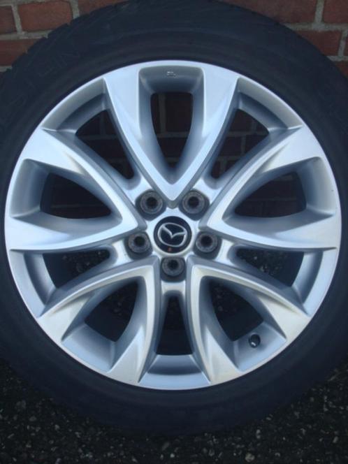 19 inch Originele Mazda velgen Vredestein winterbanden 5x114, Auto-onderdelen, Banden en Velgen, Velg(en), Winterbanden, 19 inch