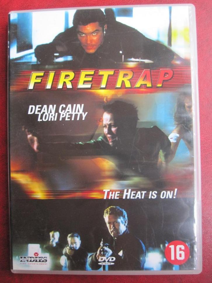 Firetrap (2000), Cd's en Dvd's, Dvd's | Actie, Zo goed als nieuw, Actie, Vanaf 16 jaar, Ophalen of Verzenden