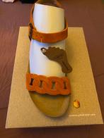 Oranje sandalen van spaanse merk Plakton maat 40, Kleding | Dames, Ophalen, Nieuw, Sandalen of Muiltjes, Plakton