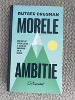 Rutger Bregman - Morele Ambitie, Boeken, Maatschappij en Samenleving, Ophalen of Verzenden, Zo goed als nieuw, Rutger Bregman