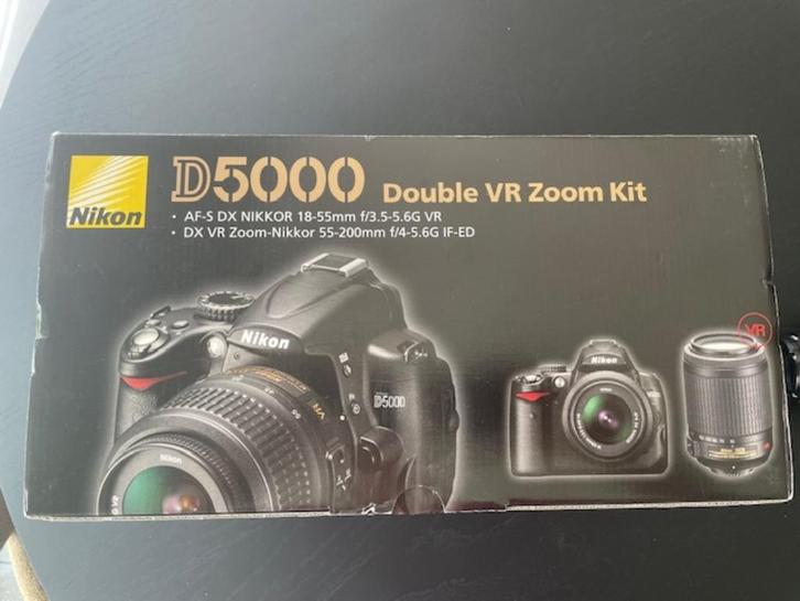 Nikon reflex camera met 2 lenzen, Audio, Tv en Foto, Fotocamera's Digitaal, Zo goed als nieuw, Spiegelreflex, Nikon, Ophalen