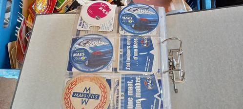 Brouwerij, bier, veel onderzetters van Maes, allemaal versch, Verzamelen, Biermerken, Zo goed als nieuw, Viltje(s), Overige merken