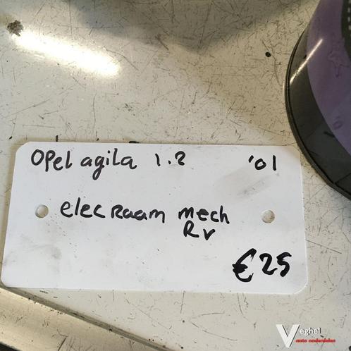 Opel Agila 1.2 2001  Elelktr Raammechanisme  Rechtsvoor, Auto-onderdelen, Ruiten en Toebehoren, Gebruikt, Ophalen of Verzenden