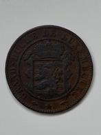 Luxembourg 10 centimes 1860 A, Losse munt, Overige landen, Verzenden