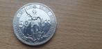 50fr chemins de fer 1935 NL pos B, Zilver, België, Losse munt, Overige waardes